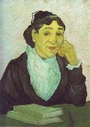 Vincent Van Gogh Madame Ginoux Spain oil painting artist